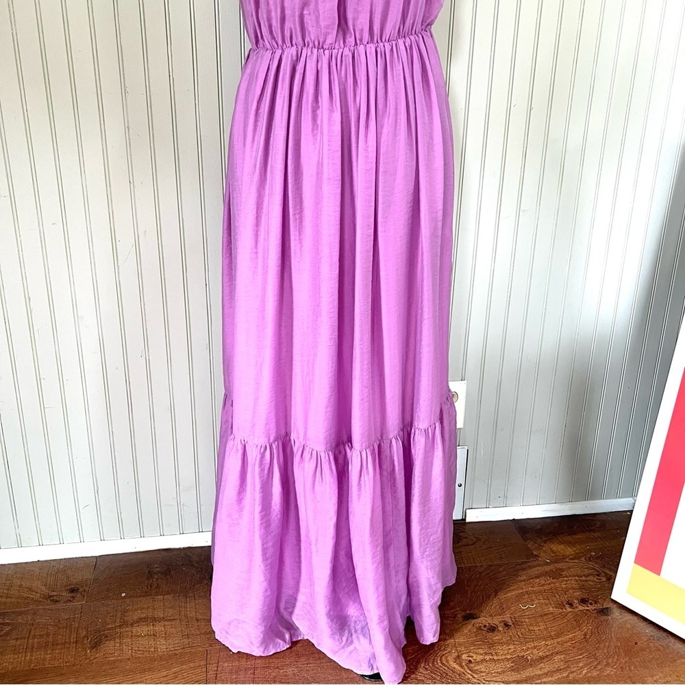 Abercrombie & Fitch Lavender/Purple Maxi Dress - Picture 4 of 11